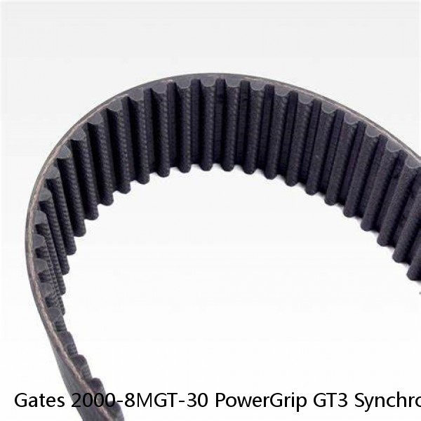 Gates 2000-8MGT-30 PowerGrip GT3 Synchronous Timing Belt 8MM Pitch #1 image