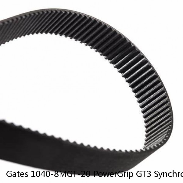 Gates 1040-8MGT-20 PowerGrip GT3 Synchronous Antistatic Timing Belt    #1 image